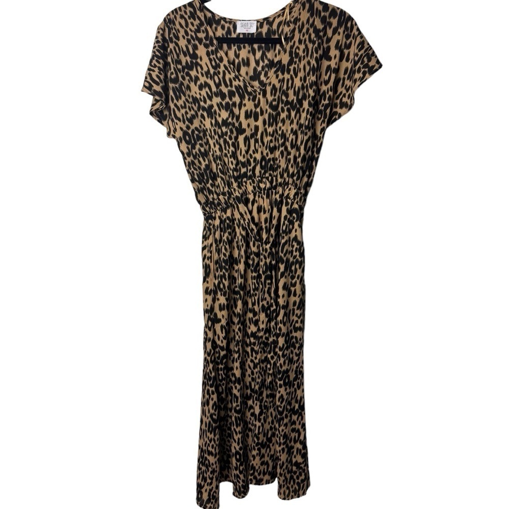 Sienna Sky dress animal print leopard jaguar XS